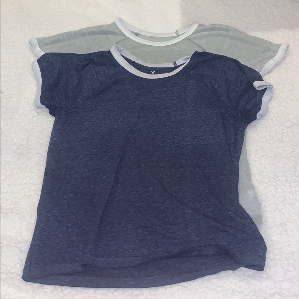 two American Eagle tops